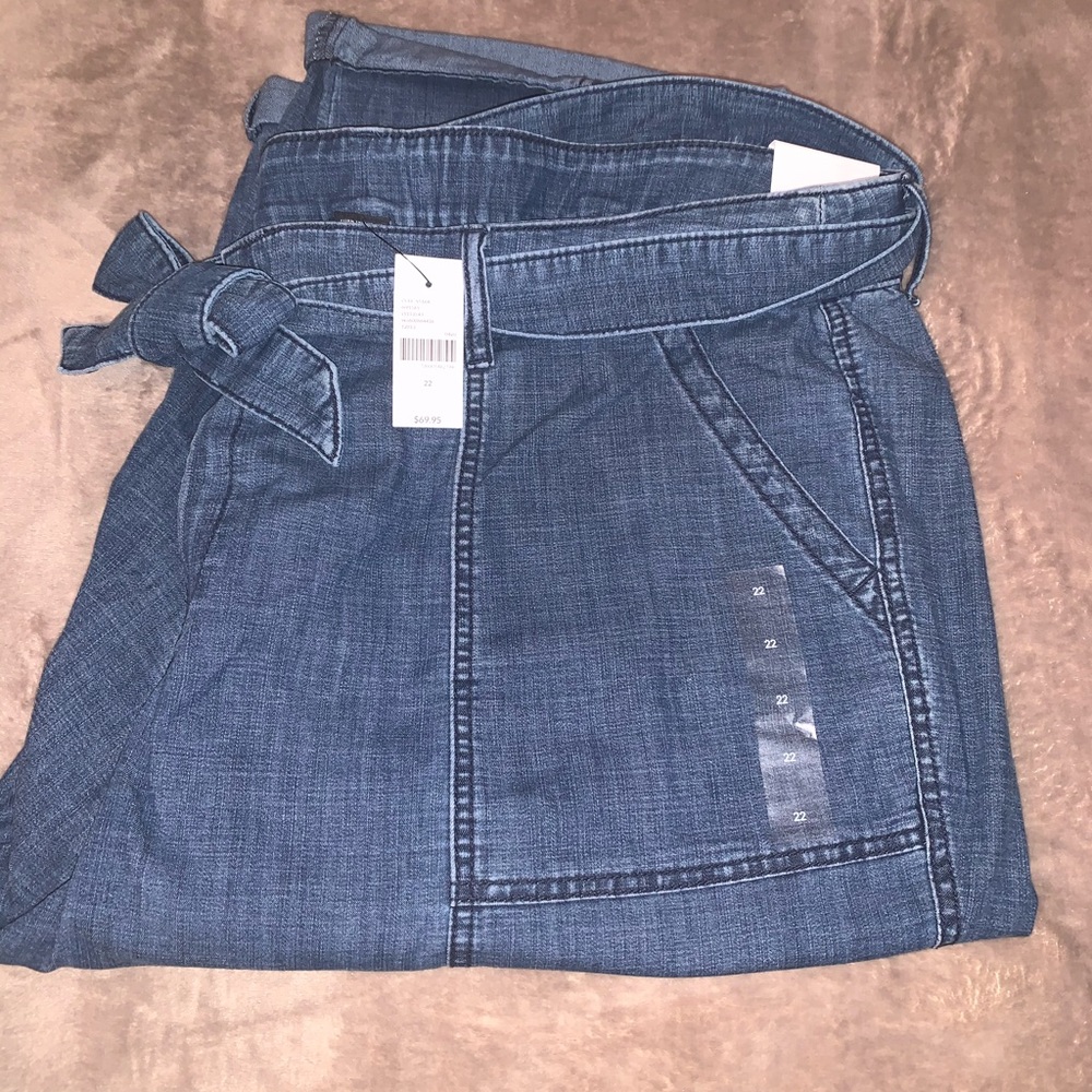 Lane Bryant new crop pedal jeans